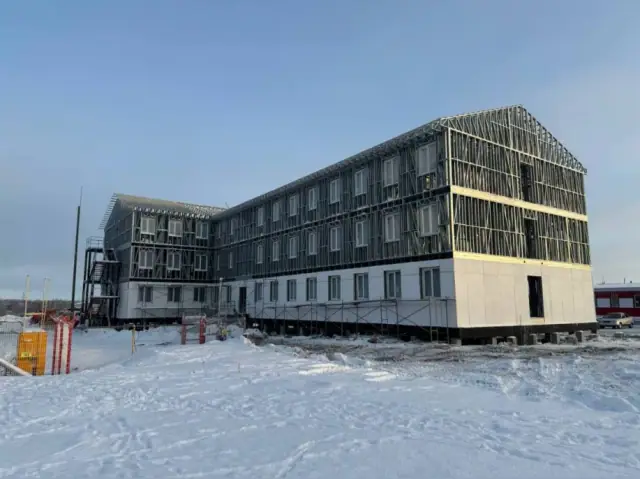 Трёхэтажное жилое здание из ЛСТК — объект из ЛСТК